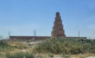 La Grande Mosquée de Samarra, en Irak, le 23 juillet 2015.
