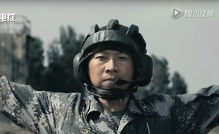 Capture d'écran du clip diffusée jeudi 28 avril par l'armée chinoise.