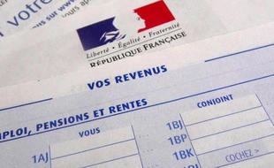 Formulaire de déclaration de revenus.
