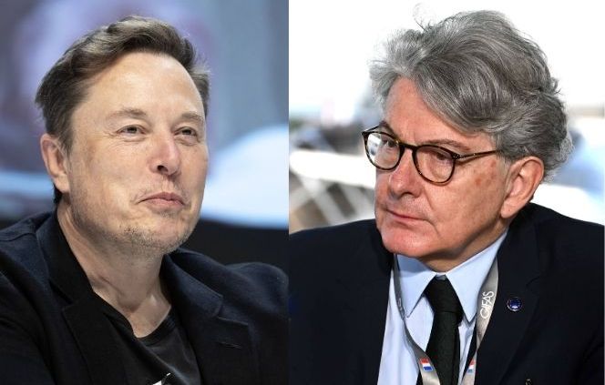 Elon Musk souhaite un « bon voyage » très ironique à son meilleur ennemi  Thierry Breton