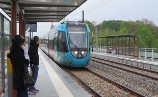 Une station de tram-train sur la ligne Nantes-Châteaubriant (illustration).