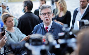 Le leader de La France Insoumise (LFI) et candidat à la présidentielle Jean-Luc Melenchon le 24 septembre 2021.