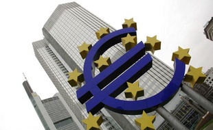 Le siège de la Banque centrale européenne (BCE) à Francfort en Allemagne.