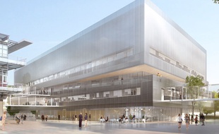Le futur Neurocampus de Bordeaux sera connecté aux autres unités par des passerelles