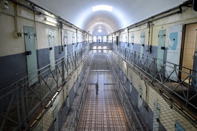 La prison d'Angers, en 2016