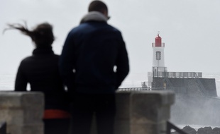 C'est la première tempête de la saison sur la façade Atlantique. (archives)