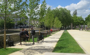 Le square Maquis de Saffre, à Nantes, a rouvert ses portes