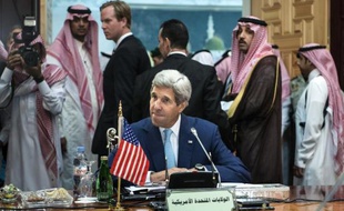 Le secrétaire d'Etat américain John Kerry le 11 septembre 2014 à Jeddah