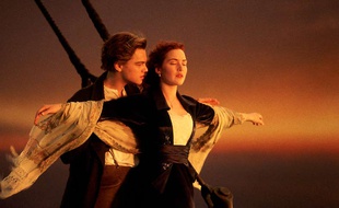Leonardo DiCaprio et Kate Winslet dans «Titanic».