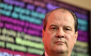 Le premier secrétaire du PS Jean-Christophe Cambadelis à Paris le 2 mai 2016