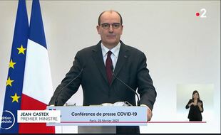 Coronavirus: conférence de presse de Jean Castex