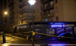 L'Hyper Cacher de la Porte de Vincennes le 13 janvier 2015.