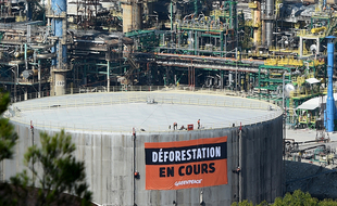 Greenpeace dénonce depuis de nombreuses années la raffinerie de la Mède qui utilise l'huile de palme pour fabriquer du biocarburant