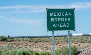 La frontière mexicaine est très protégée côté américain. (illustration)