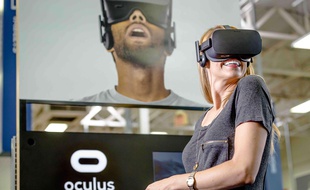 Illustration: le casque de réalité virtuelle Oculus Rift.