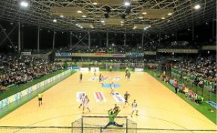 Le palais des sports de Beaulieu.