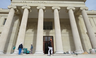 Le palais de justice Monthyon après deux ans de travaux.
