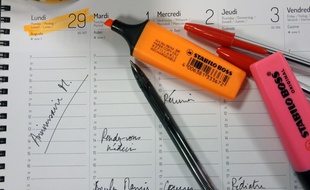 Un calendrier 2016, avec la date du 29 février surlignée.