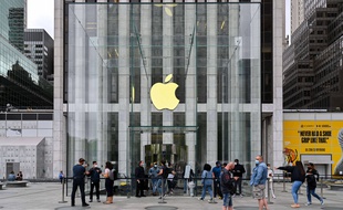 L'Apple Store de la 5th Avenue, à New York.
