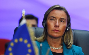 La cheffe de la diplomatie européenne Federica Mogherini, le 25 février 2019.