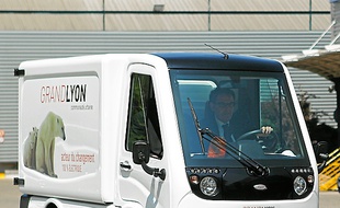 L'un des utilitaires du Grand Lyon.