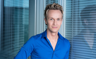L'animateur de France 3 Cyril Féraud, en 2018.