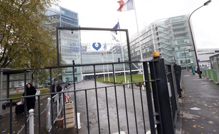 L'entrée de l’hôpital George Pompidou à Paris le 7 novembre dernier.