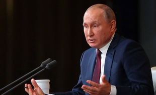 Vladimir Poutine a répondu aux questions sur le dopage dans sa conférence de presse annuelle.