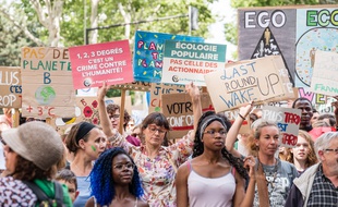 Marches pour le climat, illustration.