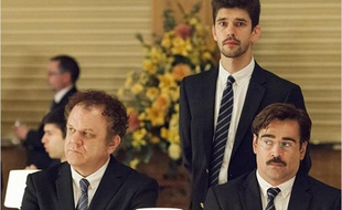 Ben Whishaw, Colin Farrell et John C. Reilly dans The Lobster