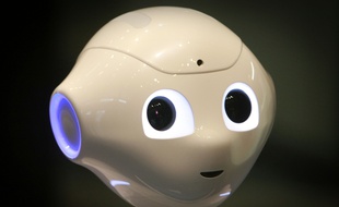 Pepper, le robot d'Aldebaran.