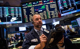 Un trader à la Bourse de New York, le 8 octobre 2014