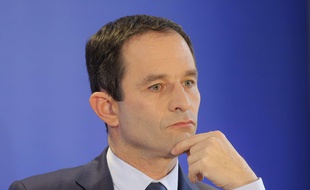 Benoît Hamon, le 10 mars 2017 à Paris.