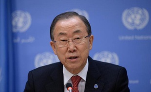 Ban Ki-moon a envoyé lundi des invitations pour la conférence de paix sur la Syrie qui doit s'ouvrir le 22 janvier en Suisse, a annoncé l'ONU, mais l'Iran ne figure pas sur cette première liste d'invités.