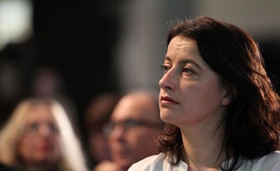 La ministre du Logement, Cécile Duflot (EELV) lors du congrès des Verts en novembre 2013.