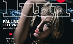 Pauline Lefèvre en une de «Lui».