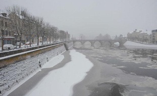 Terrasson, en Dordogne, le 5 février 2012.