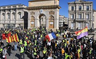 Montpellier est une place forte de la mobilisation des «gilets jaunes». (archives)