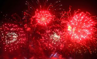 Illustration d'un feu d'artifice.