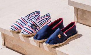 Les deux paires imaginées pour la boutique officielle de l'Elysée par la marque Payote