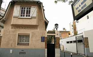 La villa Madrid, où Claude Dray a été retrouvé mort à Neuilly-sur-Seine, le 24 octobre 2011.