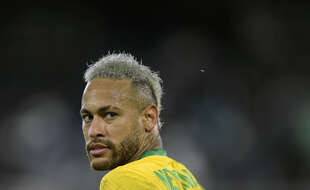 Neymar lors de Brésil-Pérou en demi-finale de la Copa America, le 5 juillet 2021.