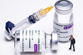 Illustration du vaccin d'AstraZeneca.