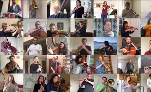 L'Orchestre National de France a joué le Boléro de Ravel en confinement