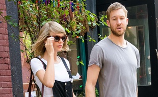 Taylor Swift et Calvin Harris à New York, le 29 mai 2015.