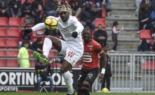 A l'image d'Allan Saint-Maximin, les Niçois ont été peu inspirés ce dimanche après-midi face à Rennes.