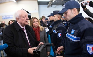 Jean-Claude Gaudin et Caroline Pozmentier, en 2013