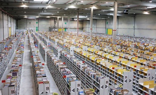 L'entrepôt Amazon à Saran (Loiret).