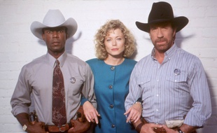 Clarence Gilyard, Sheree Wilson et Chuck Norris.