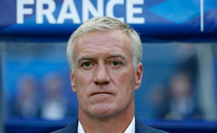 Didier Deschamps au Stade de France le 7 juin 2015.